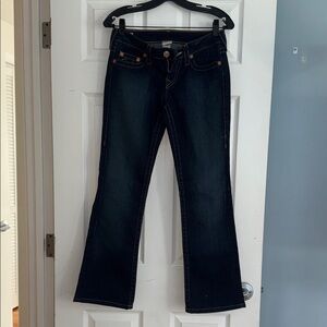 True Religion Women's Dark Blue Jeans